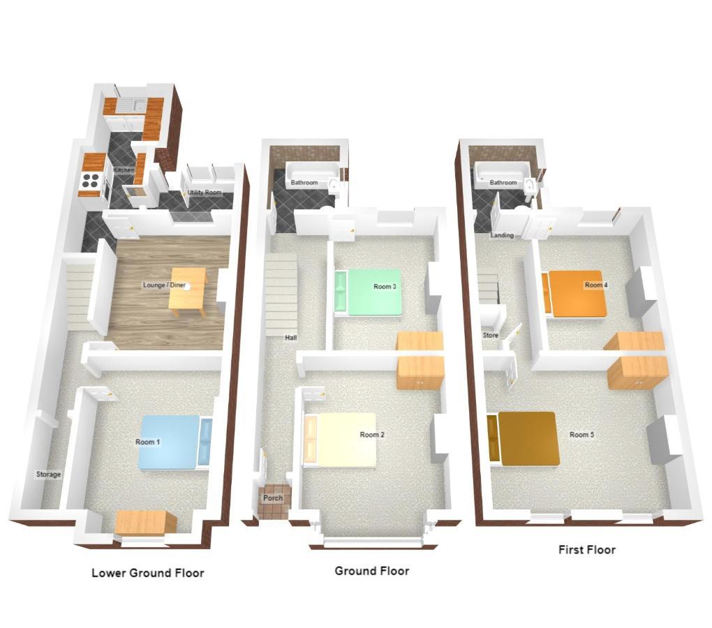 Wistaston House By Yourstays 5 Double Bedrooms And 2 Bathrooms, Great For Groups! Book Now! Crewe Eksteriør billede
